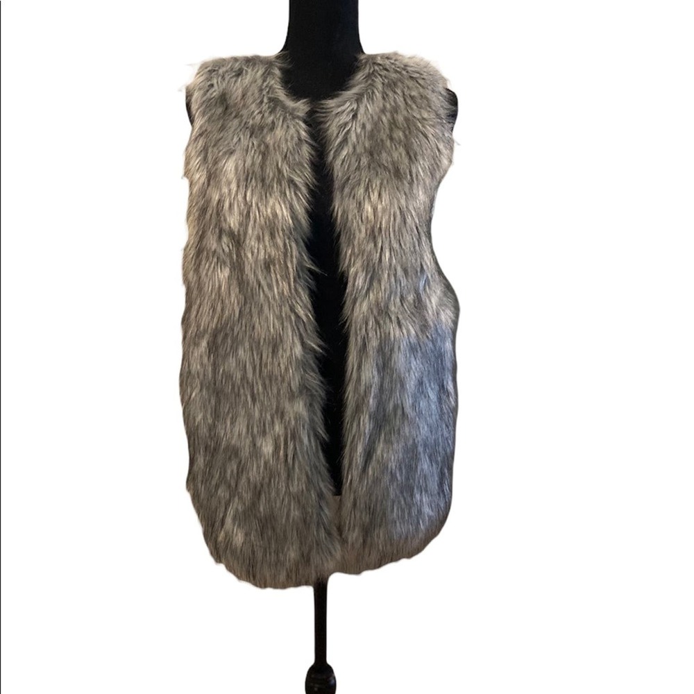 Womens Faux Fur Vest